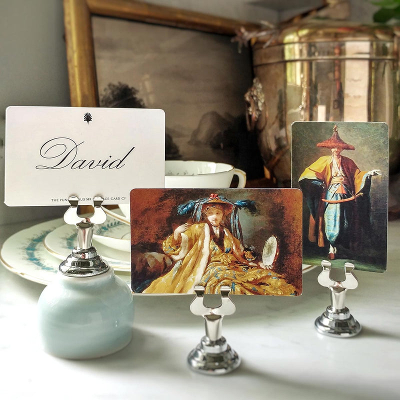 The Punctilious Mr. P's Place Card Co. 'Barbault's Ambassadors' custom place cards