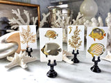 The Punctilious Mr. P's Place Card Co. 'Butterfly Fishes' custom place cards