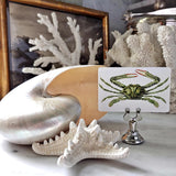 The Punctilious Mr. P's Place Card Co. 'Green Crab' custom place cards