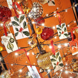 The Punctilious Mr. P's Place Card Co. custom 'Holiday Gift Tags'- Mix Set on Christmas Tree