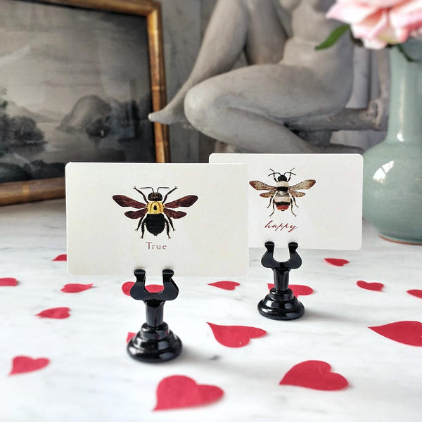 The Punctilious Mr. P's Place Card Co. 'Bee Mine' custom place cards