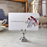 The Punctilious Mr. P's Place Card Co. custom Wedding 'Buffet' cards with a hashtag